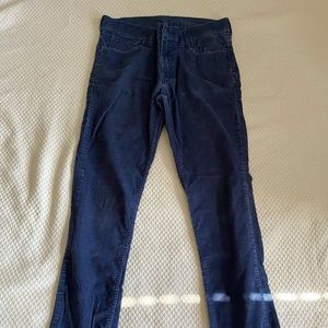 Levi’s 33x32 navy cord